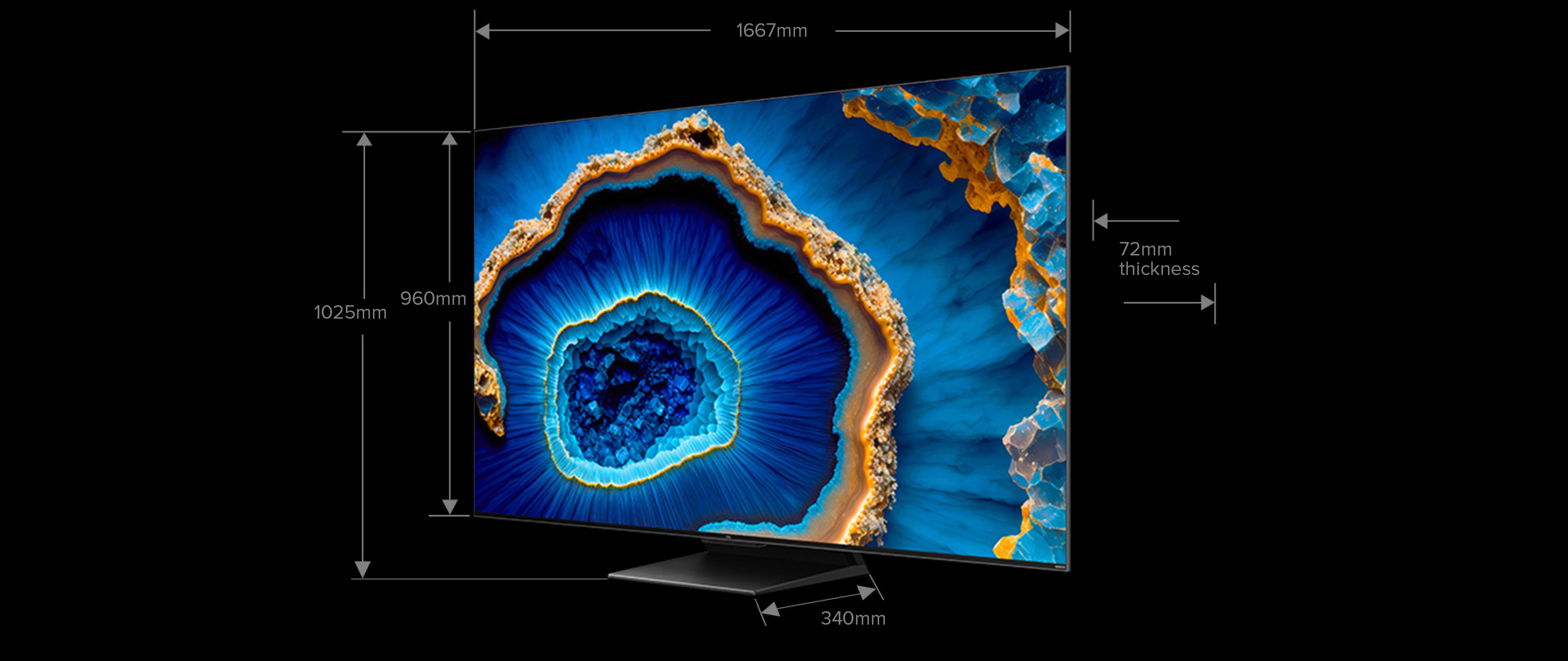 Spesifikasi TCL C755 QD-Mini LED 2026, Smart TV Tipis yang Cocok Untuk Main Game