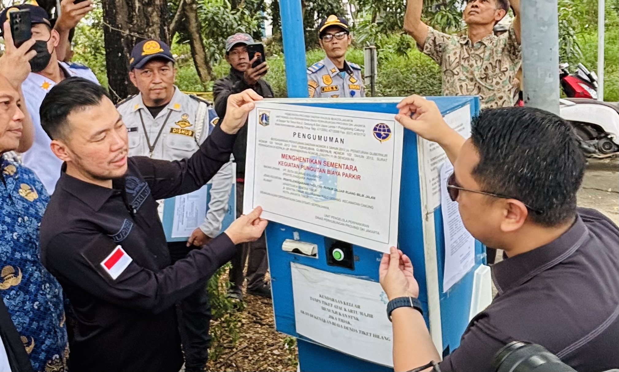 Pansus DPRD DKI Segel 20 Parkir Bodong, Potensi Kerugian Capai Rp1,4 Triliun