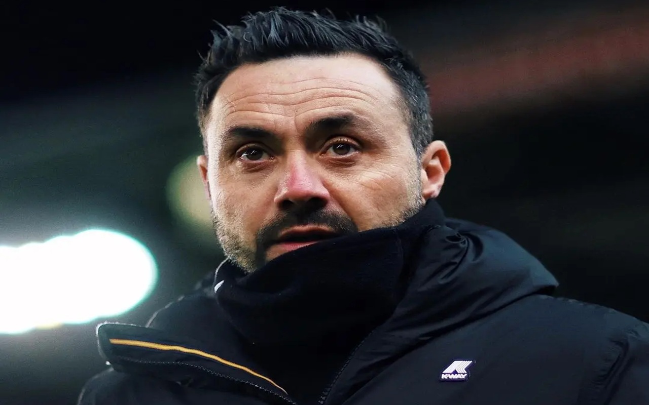 De Zerbi Jadi Target Spurs, Pelatih Eks Marseille Siap Kembali ke Premier League