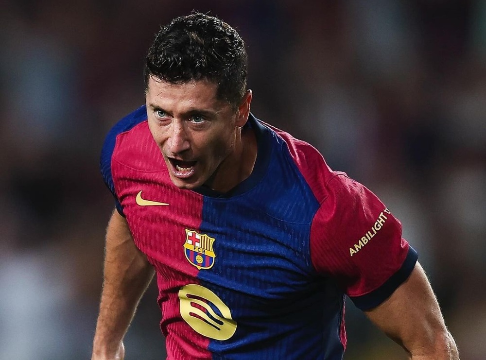 Barcelona VS Athletic Bilbao 2-1, Untung Ada Robert Lewandowski!