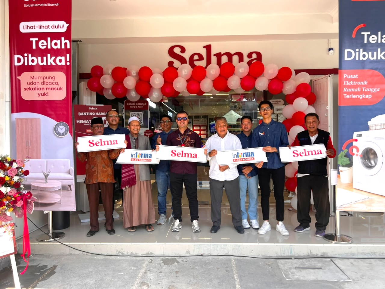Hadir Perdana di Lombok, INFORMA Electronics dan SELMA Permudah Warga Lengkapi Kebutuhan Rumah