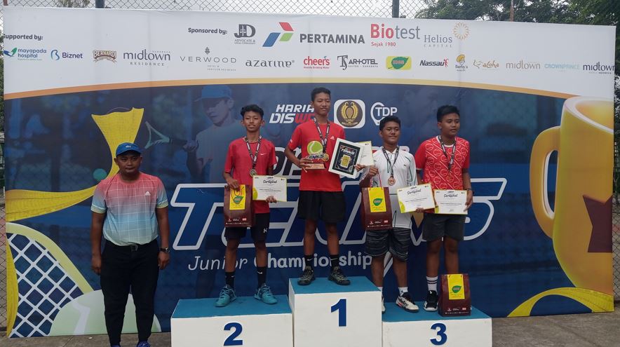 79 Peserta Disway Junior Championship 2023 Terima Medali