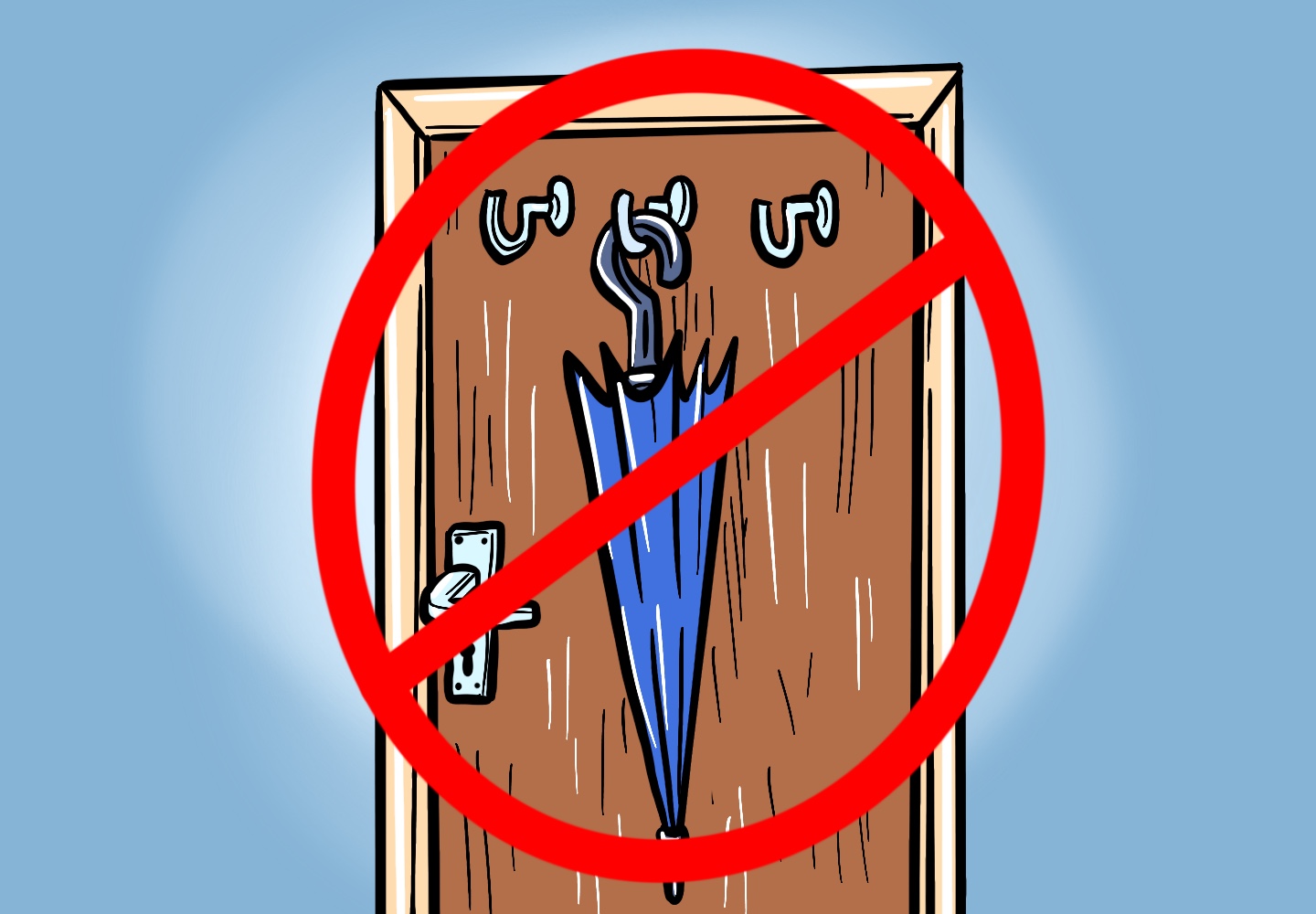 Jangan Gantung Payung di Pintu, Sulit Uang dan Asmara