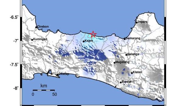 Gempa Tektonik Guncang Pesisir Utara Jawa Tengah, Terasa di Batang dan Pekalongan