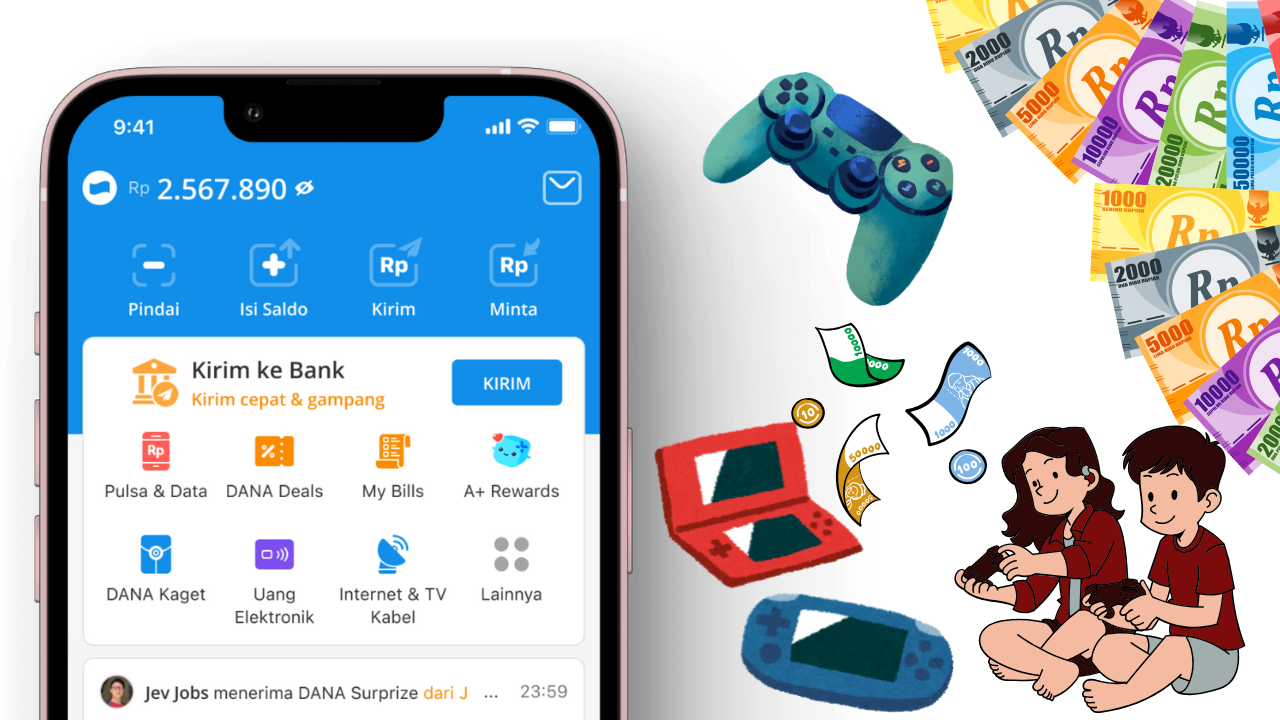 10 Game Penghasil Uang Langsung ke Dana tanpa Iklan Bikin Kamu Dikirim Saldo DANA Gratis Rp689.000, Sekali Main Uang Cair