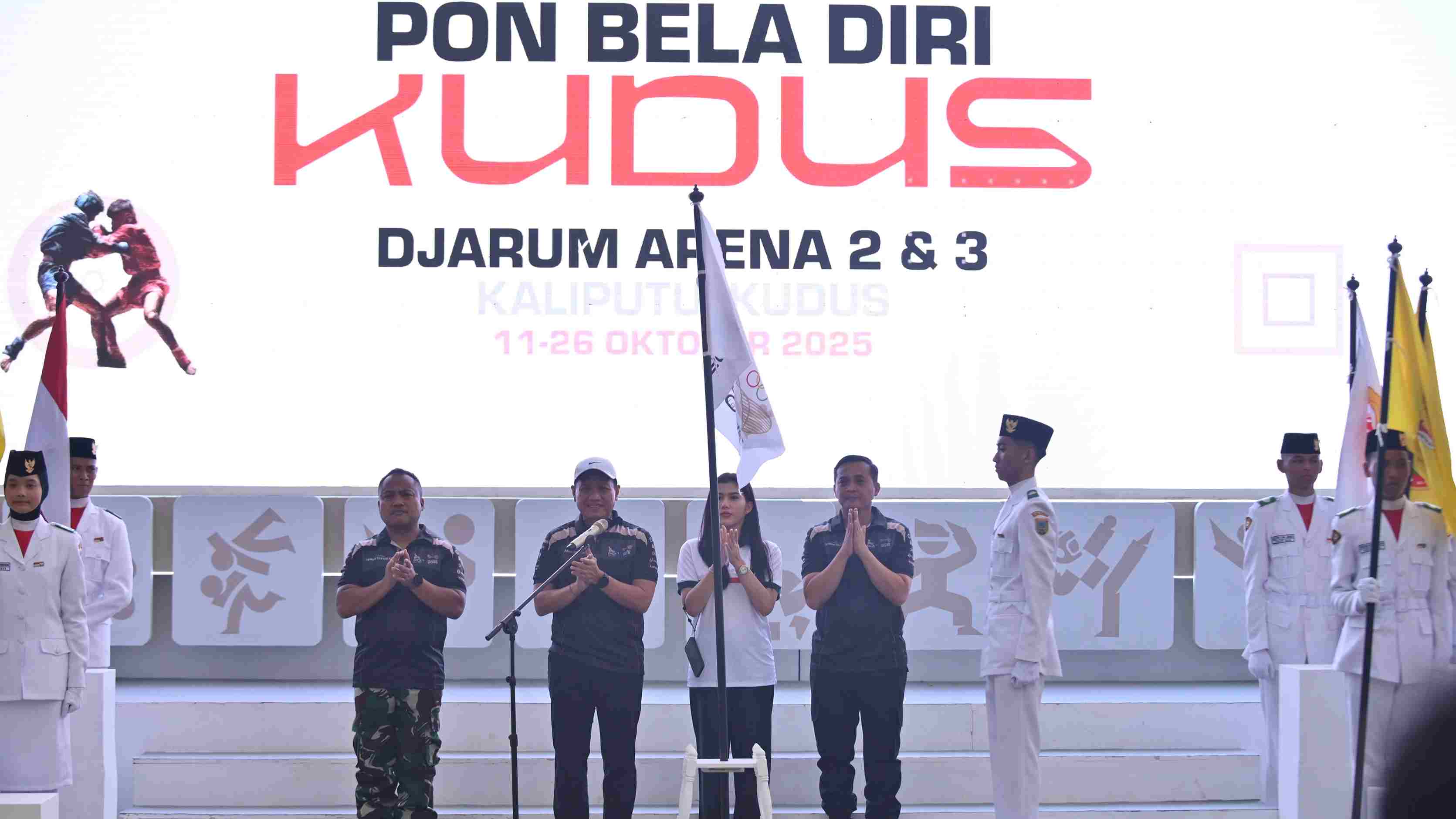 Pembukaan PON Bela Diri Kudus 2025 Tampilkan Kekayaan Budaya, Meriah, dan Spektakuler!