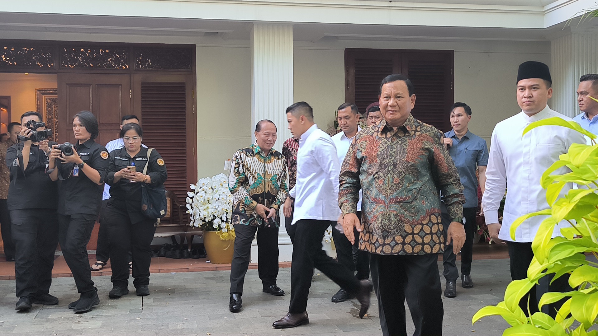 Rayakan Lebaran 2024, Prabowo Gelar Open House Terbatas di Kertanegara 