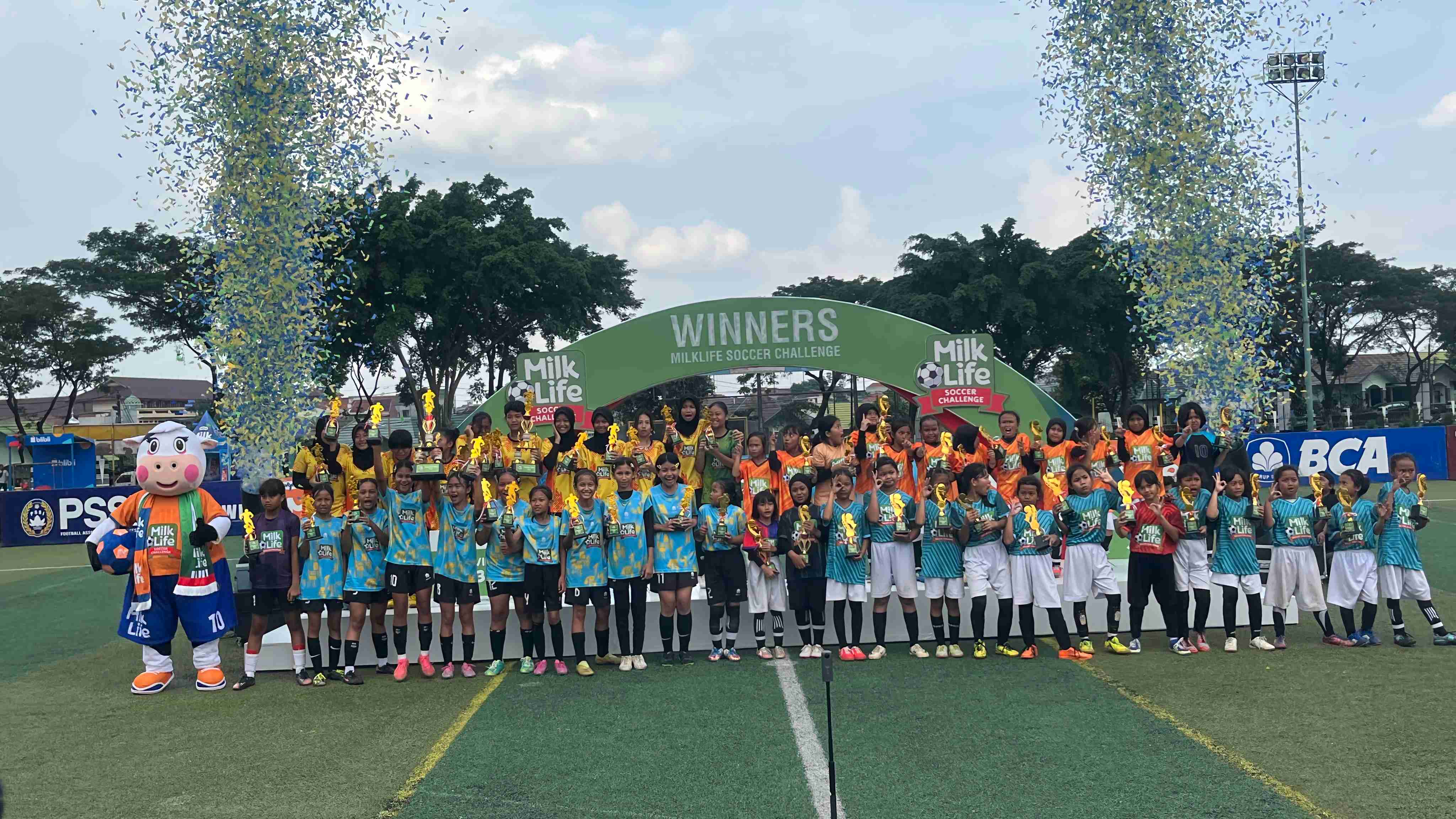 Milklife Soccer Challenge-Jakarta 2025 Sukses Digelar, Diikuti 156 Siswi dari Kelompok U10 dan U12