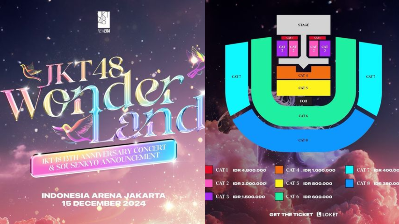 Konser JKT48 di Indonesia Arena 15 Desember 2024, Harga Tiket Mulai Rp350 Ribu