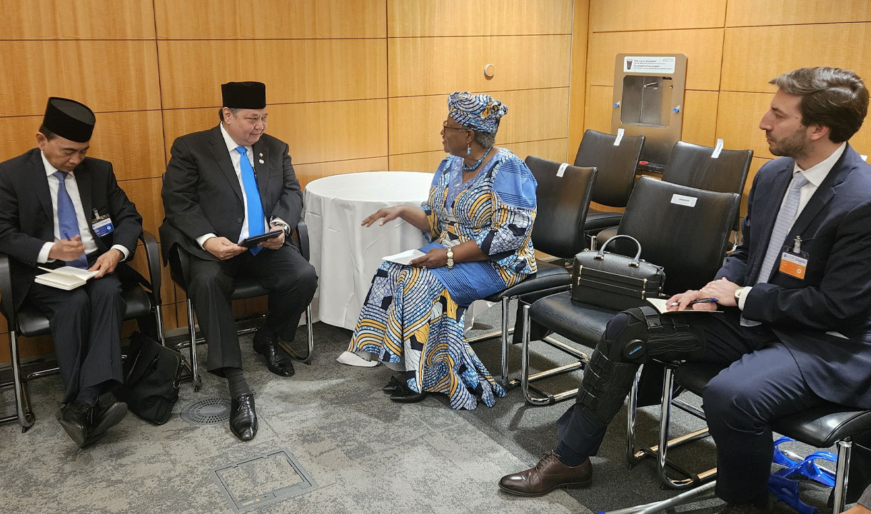 Temui Dirjen WTO, Menko Airlangga Tekankan Pentingnya Multilateralisme yang Adil dan Inklusif   