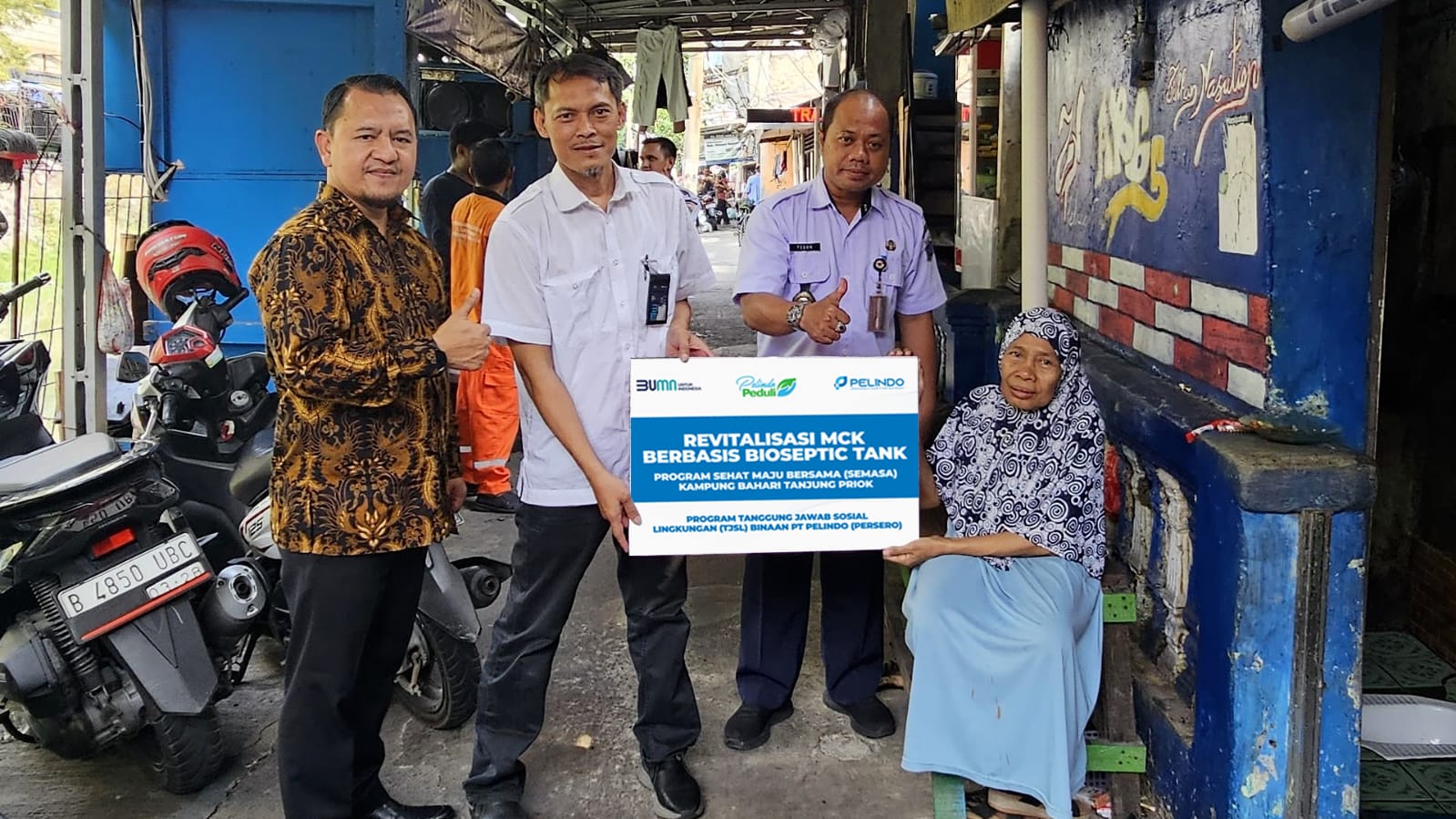 Pelindo Luncurkan Program SEMASA, Bantu Tingkatkan Kesejahteraan Warga Tanjung Priok