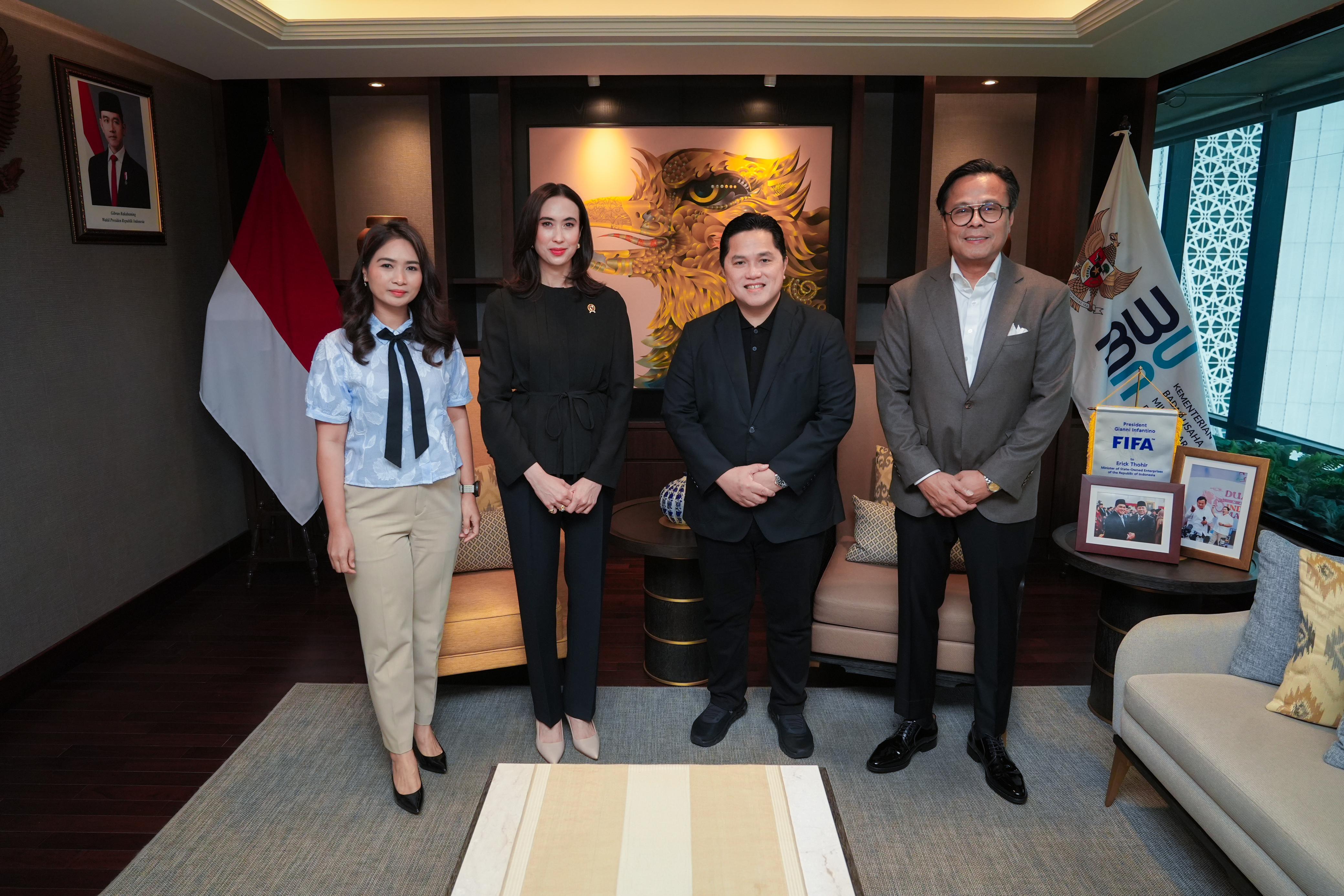 Dongkrak Pariwisata, Erick Thohir Bakal Bentuk Satgas Bersama Kementerian Pariwisata