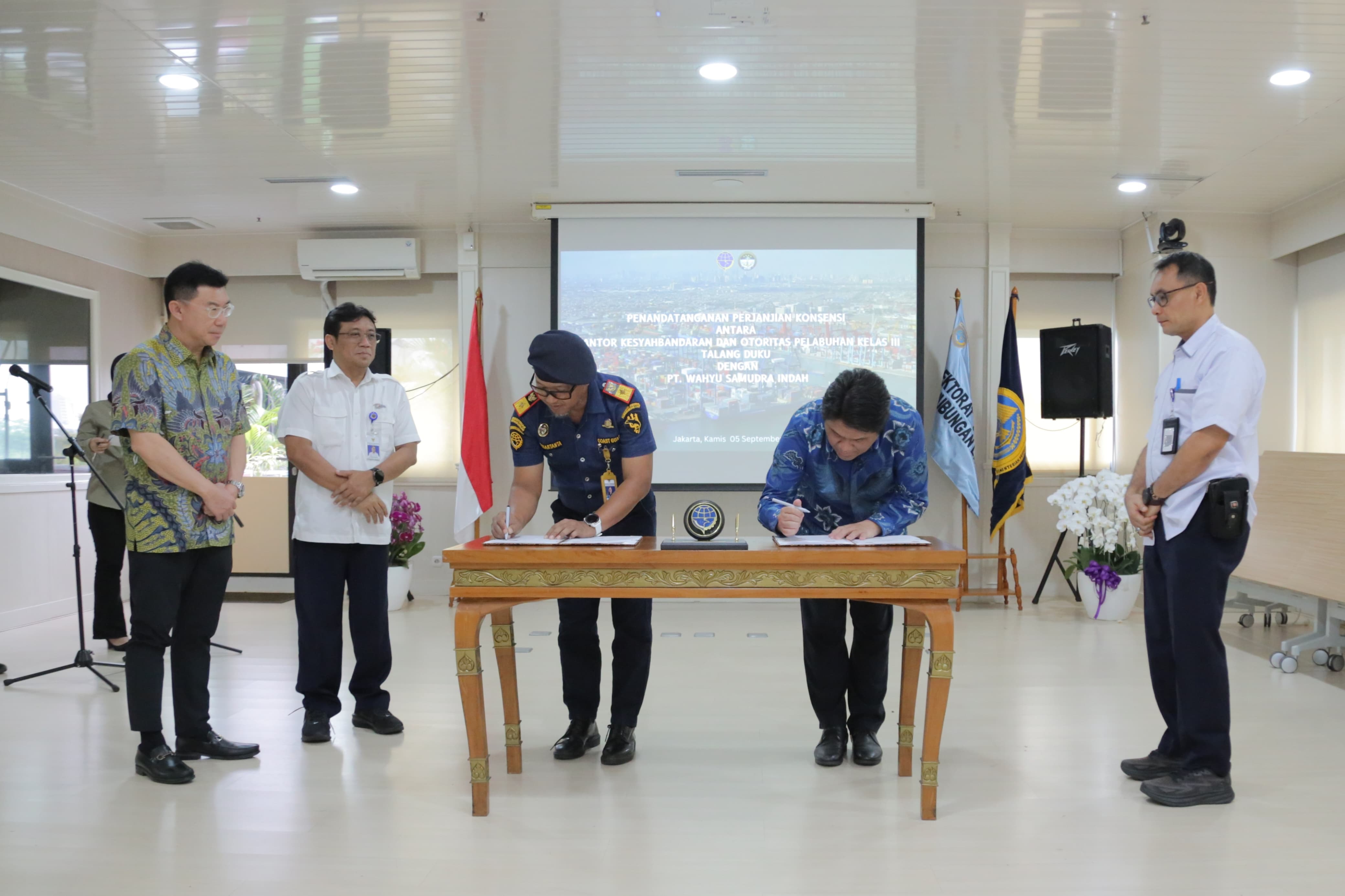 Kemenhub Beri Hak Konsesi PT Wahyu Samudera Indah, Nilai Investasi Rp 4 Triliun 