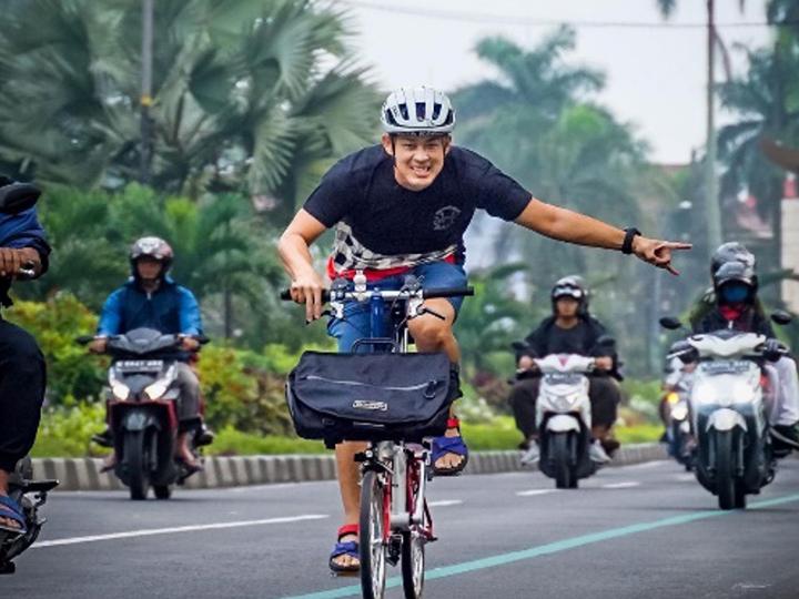 Brompton Ngalam Squad Promosi Gaya Hidup Sehat dengan Bersepeda