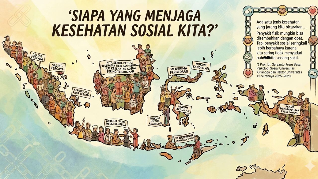 Ketika Kesehatan Sosial Bangsa Sedang Sakit, Siapa Dokternya?