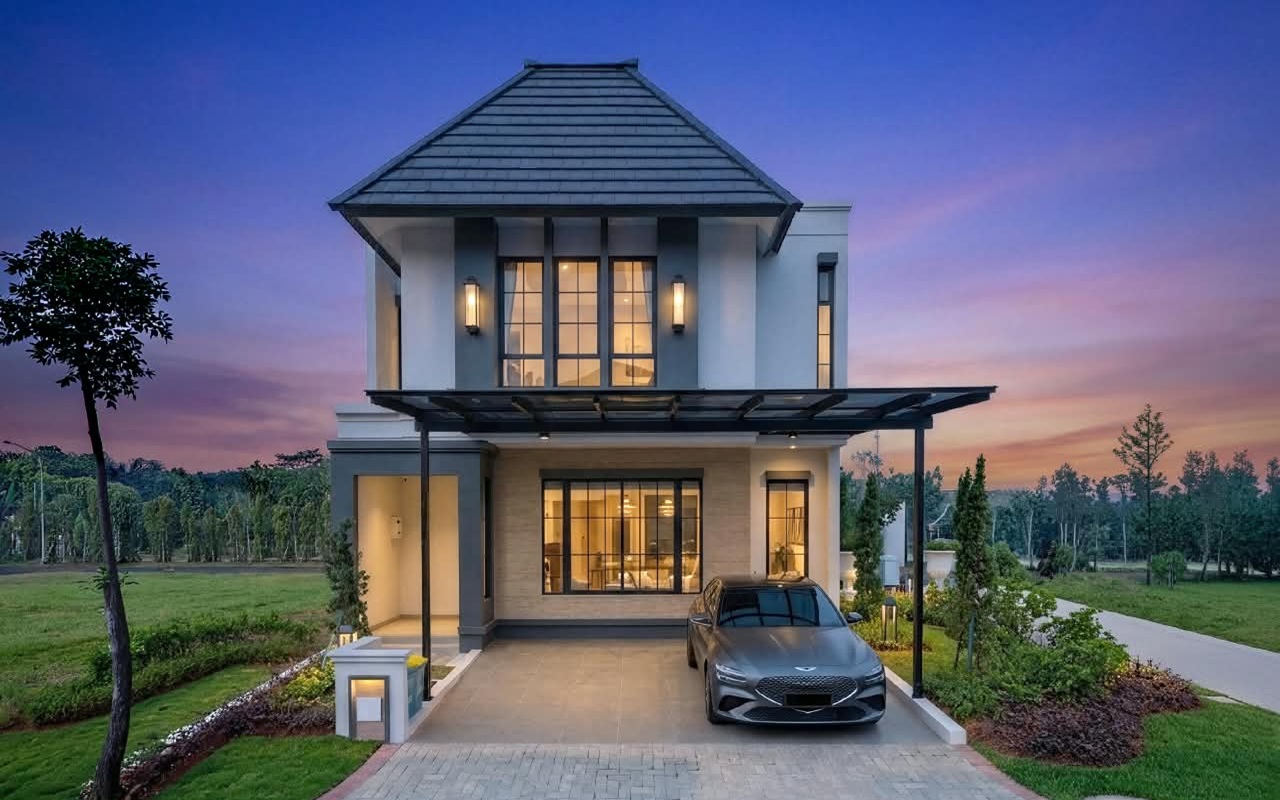 Bukan Sekadar Rumah, Tipe Concorde di Ecopolis Tawarkan French Modern Architecture dan Smart Home