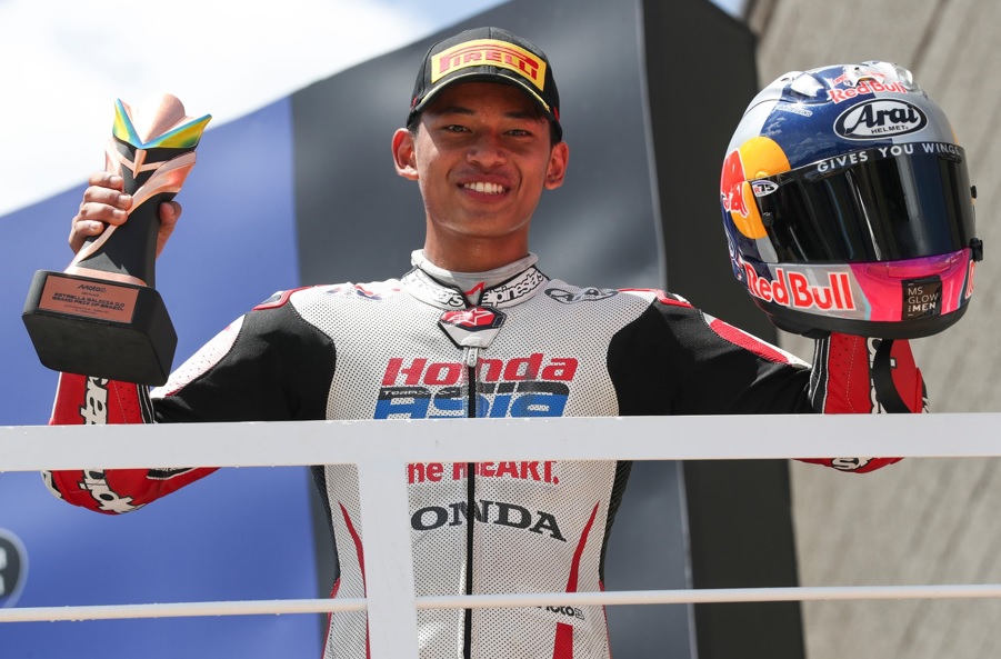 Keren! Veda Pratama Jadi Brand Ambassador FIM MotoMini World Series 2026 Bersama Quartararo, Hingga Bezzecchi