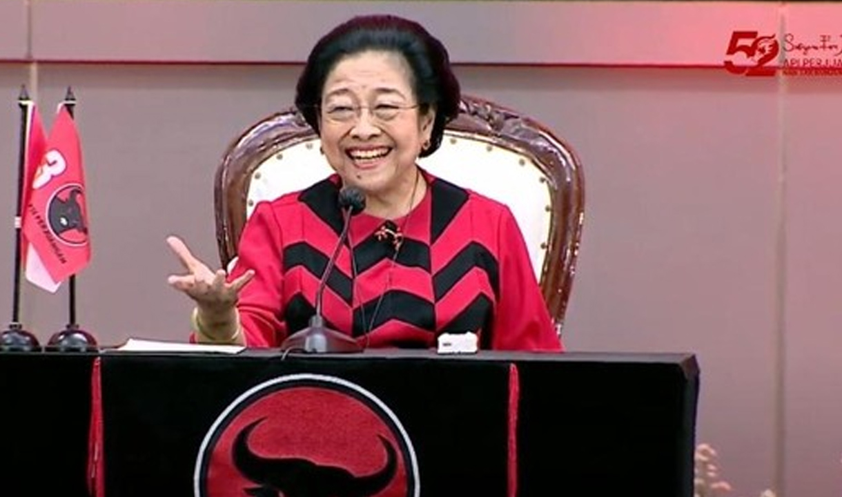 Presiden ke-5 Megawati Soekarnoputri menyinggung kondisi hukum di Indonesia saat ini yang sedang tidak baik-baik saja.