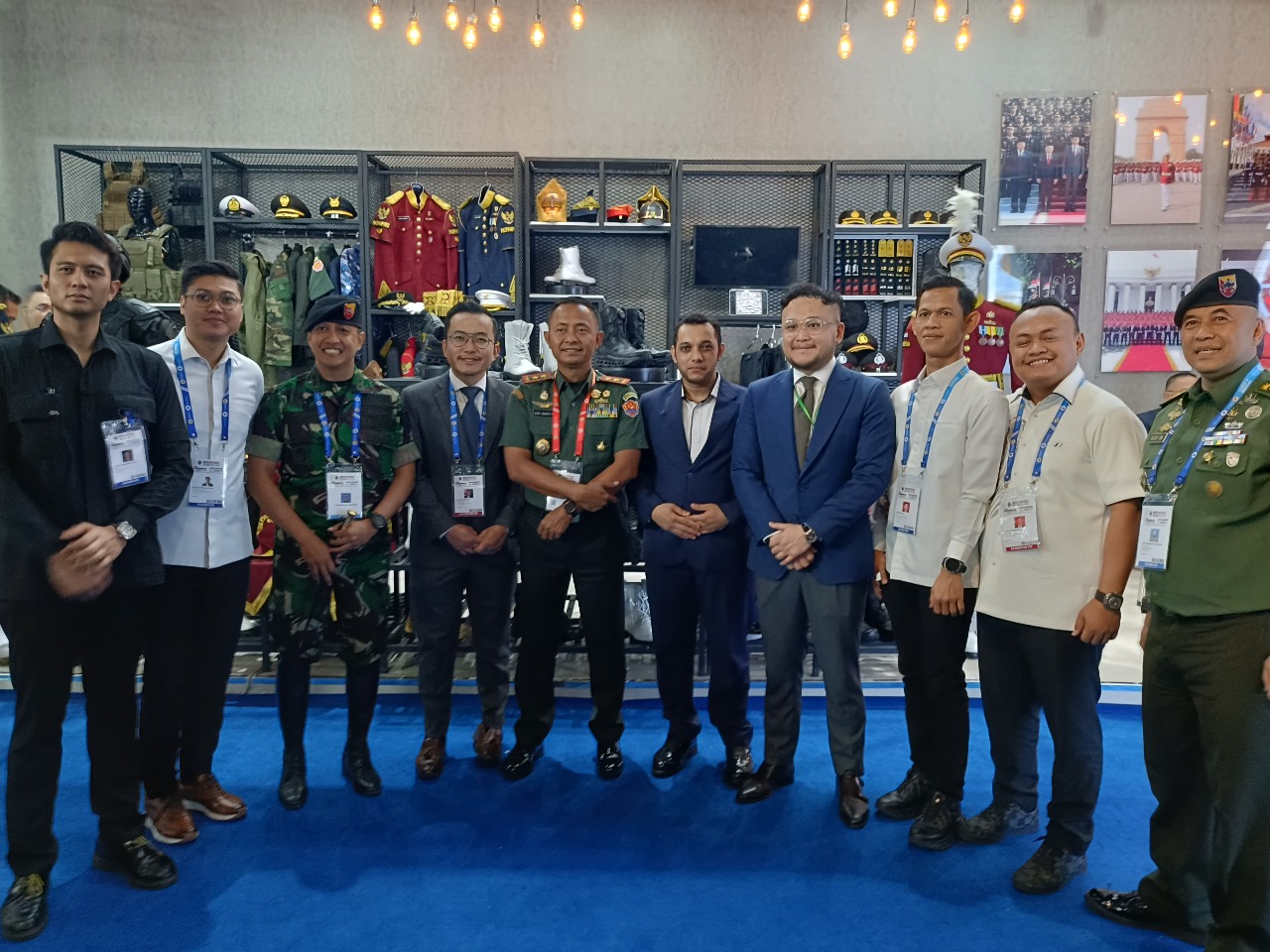 Wong Hang Bersaudara Luncurkan Luncurkan Seragam Taktis di Indo Defense 2025