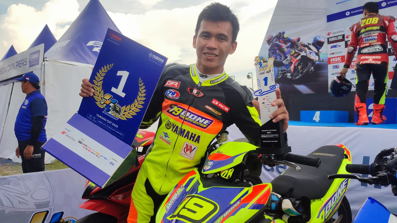 YCR 2026 Sidrap: Iksan Lala Tercepat di Kelas Utama MX King 150 TU Mix Expert