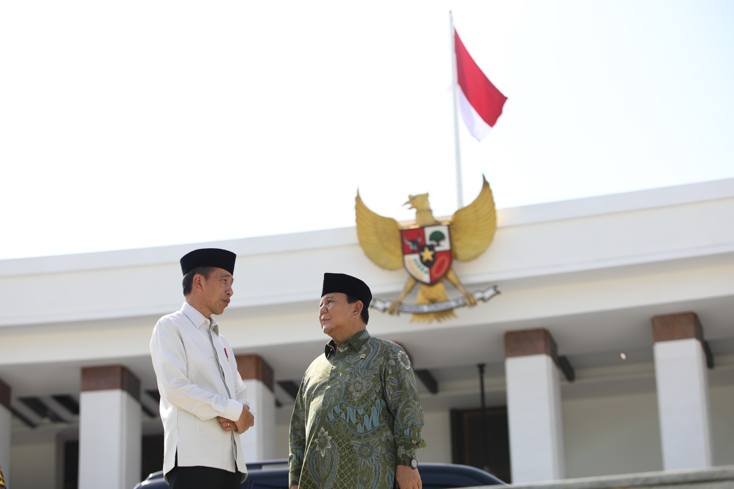 Jokowi dan Prabowo Tinjau Progres IKN Bersama Pejabat Tinggi TNI-Polri