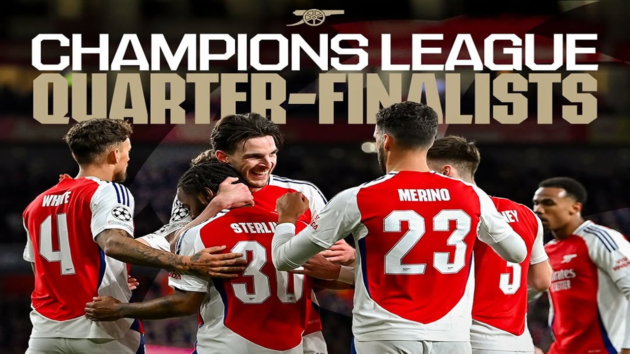 Hasil Liga Champions 2024/25: Arsenal Tahan Imbang PSV, The Gunners Tunggu Hasil Duo Madrid