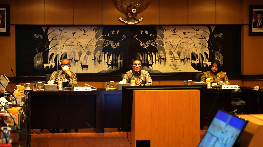 DJKI Paparkan Capaian Kinerja dalam Rapat Evaluasi Tahun Berjalan