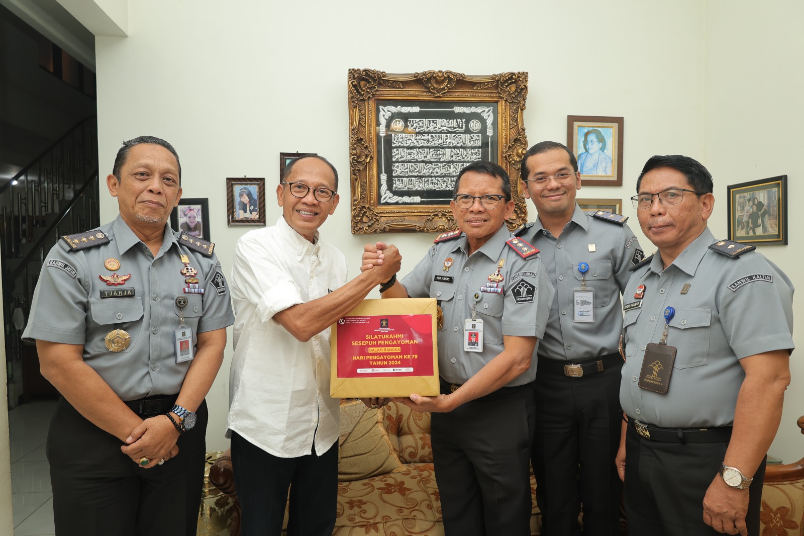 Kemenkumham Jatim Gali Inspirasi dan Motivasi dari Para Sesepuh Pengayoman