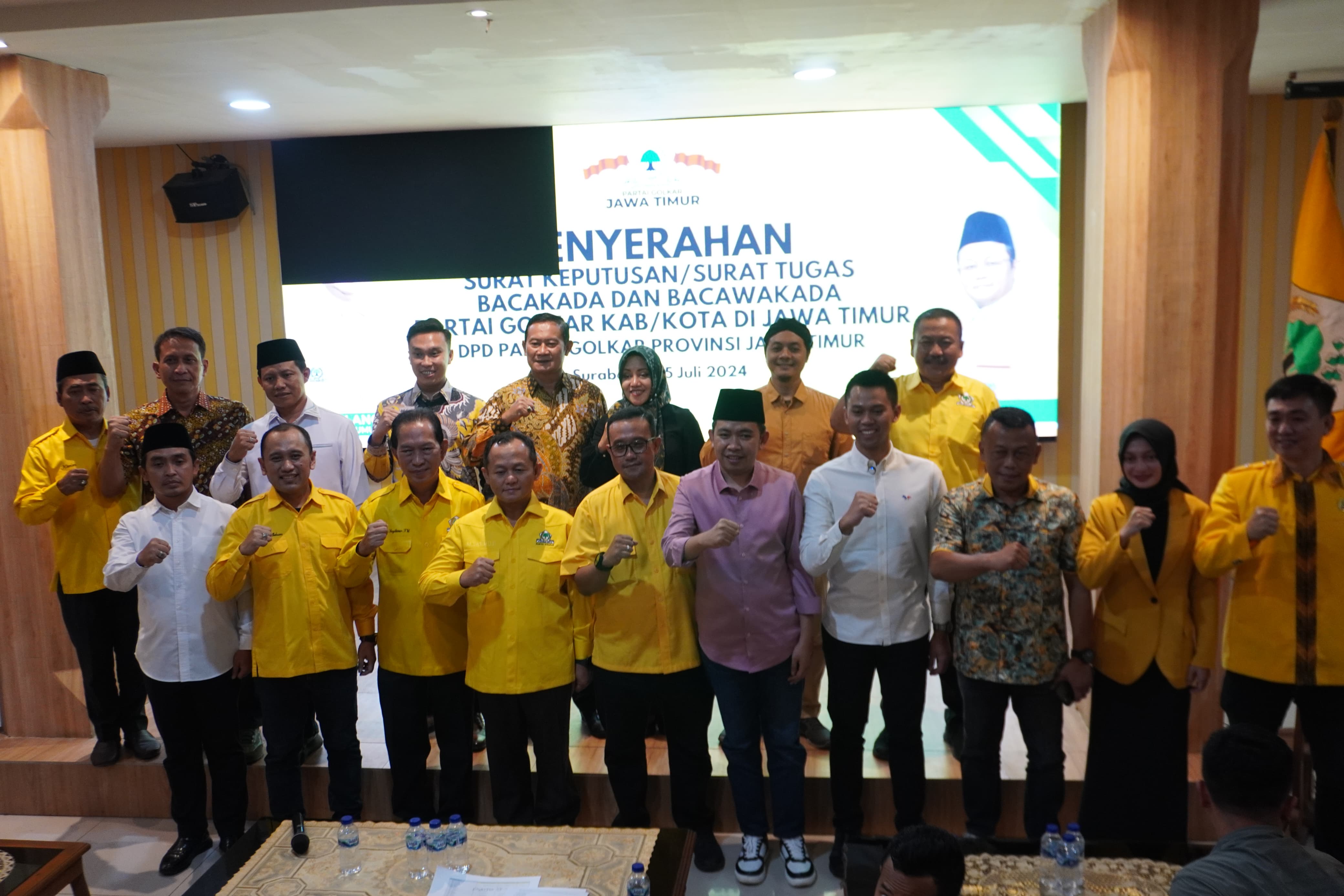 DPD Golkar Jatim Beri Tiket 13 Orang Maju di Pilkada 2024