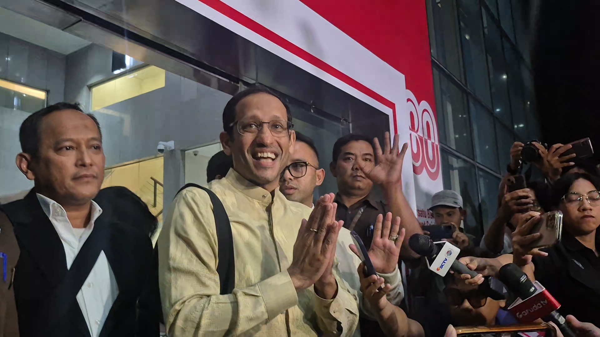 Diperiksa KPK hingga 9 Jam, Nadiem Makarim: Alhamdullilah Lancar