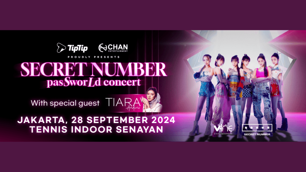 Tiara Andini Jadi Special Guest Konser Solo Secret Number di Jakarta 28 September 2024