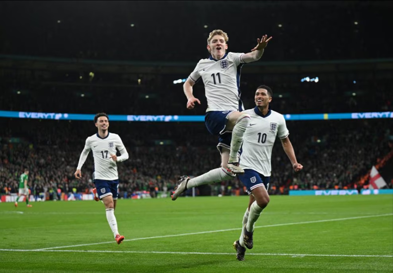 Inggris vs Irlandia 5-0, Akhirnya Three Lions Promosi ke Liga A