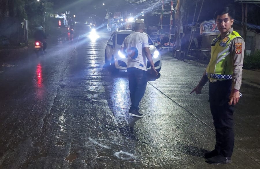 2 Orang Tewas Kecelakaan di Jalan Puspiptek Depan Serpong Paradise