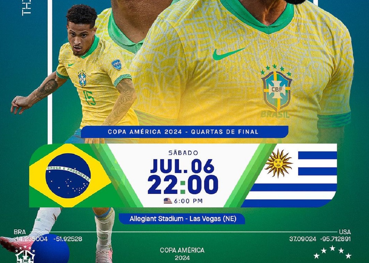 Link Live Streaming Uruguay vs Brasil Copa America 2024, Selecao Harus Waspada!