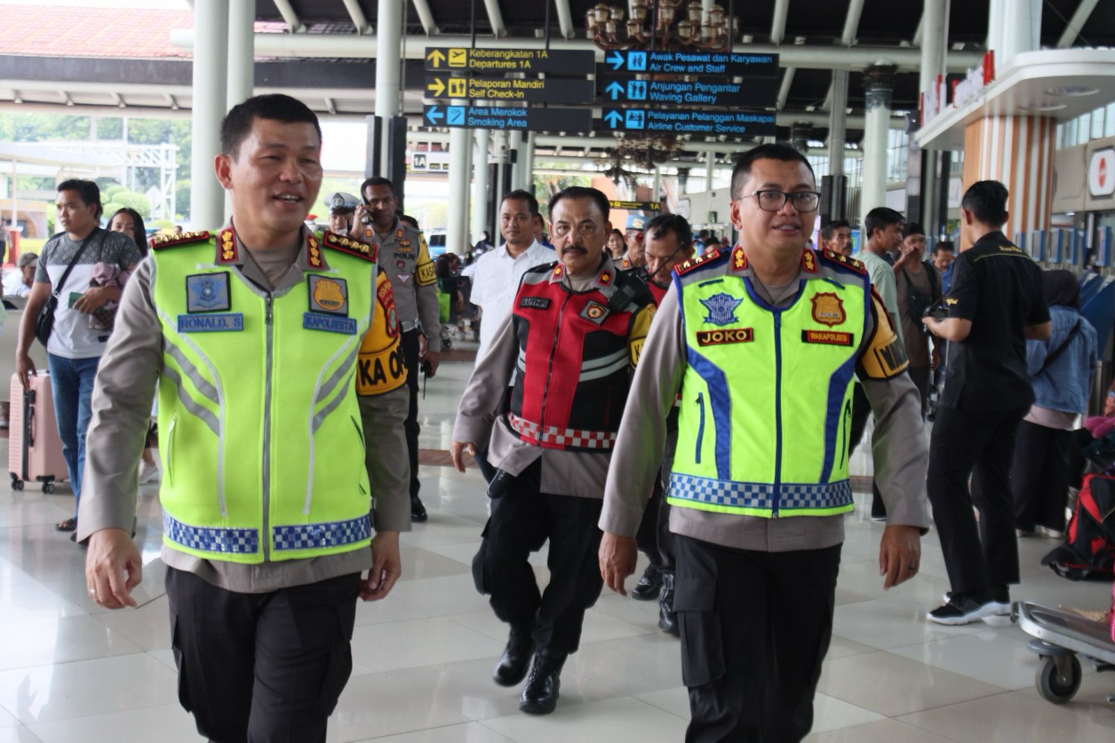 Gandeng TNI, Polres Bandara Soetta Tingkatkan Pengamanan Puncak Arus Balik Lebaran 2025