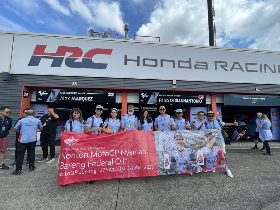 Intip Keseruan Nonton Langsung MotoGP Seri Motegi, Jepang Bareng Federal Oil