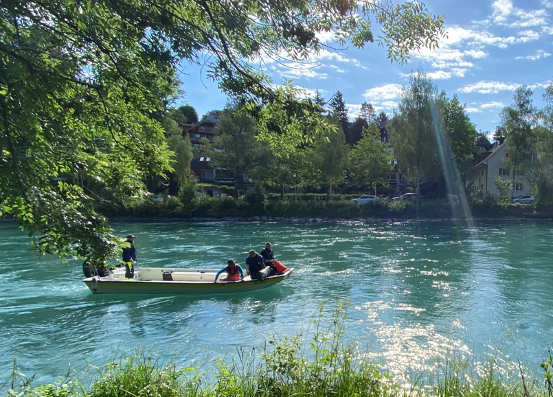 Kabar Baik dari Kepolisian Bern, Pencarian Eril dengan Peningkatan Debit Air Sungai Aare Berkontribusi Positif