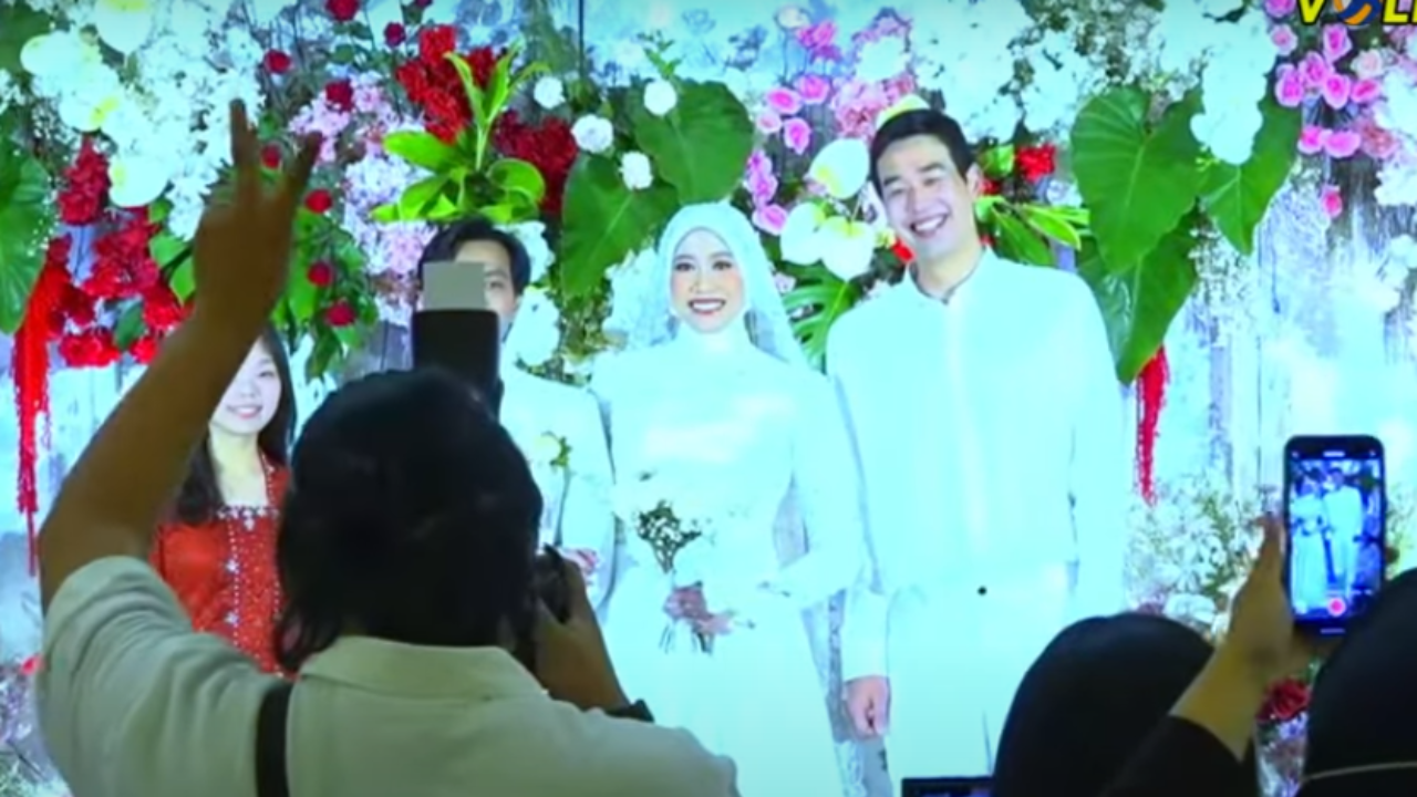 Ko Hee Jin Hadiri Ngunduh Mantu Dio dan Megawati di Surabaya, Titip Pesan Haru: Selalu Bahagia Bersama Mas Dio