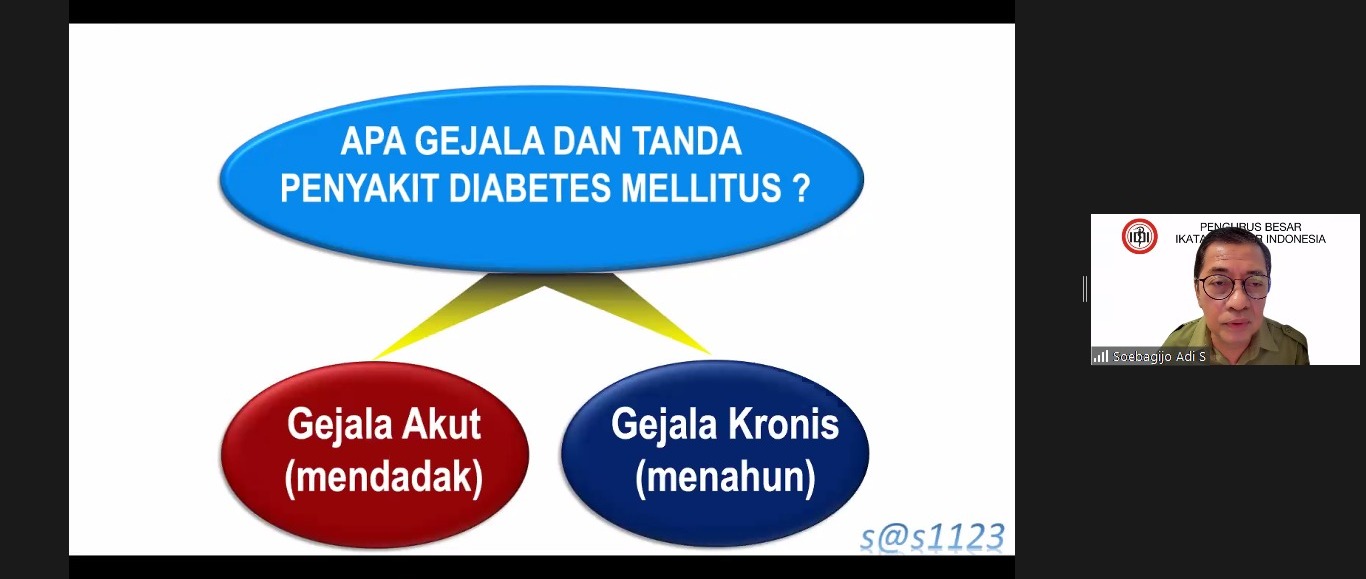 Peringati Hari Diabetes Dunia, IDI Bagikan Informasi Gejala dan Komplikasi Diabetes Melitus