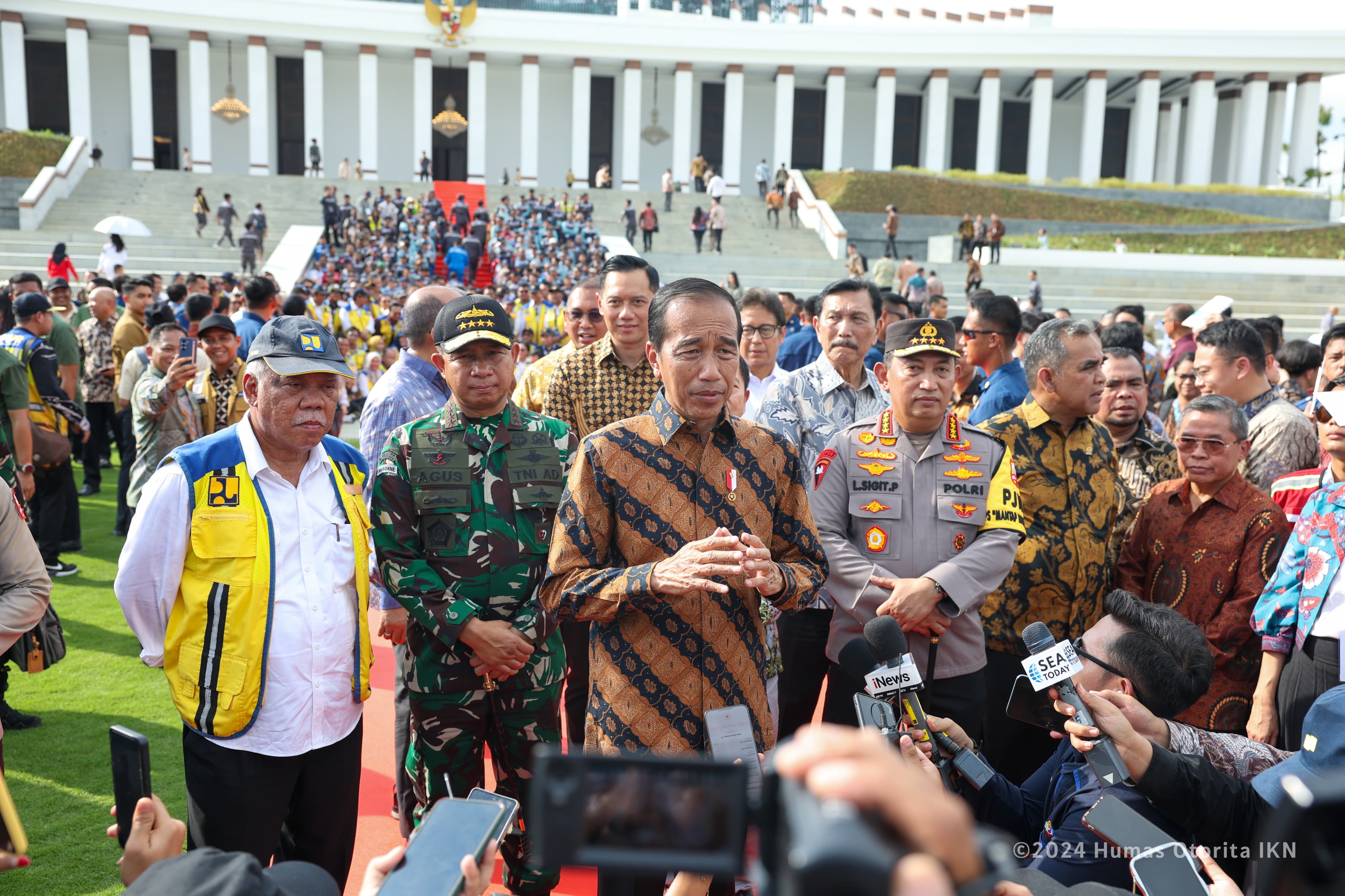 Presiden Jokowi Resmikan Istana Negara: Langkah Besar Menuju Pusat Pemerintahan di Nusantara