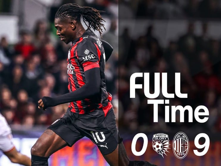 Perth Glory vs AC Milan 0-9, Rossoneri Berpesta di Australia