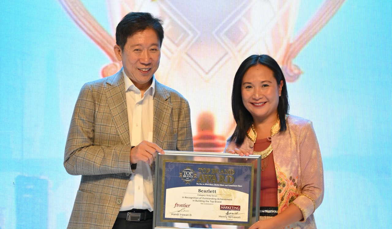Selamat! Scarlett Raih Top Brand Award 2025 untuk Kategori Body Serum
