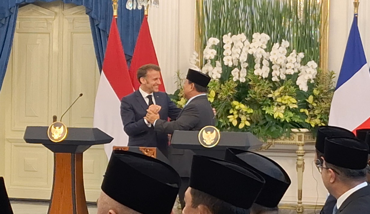Prabowo Anggap Kunjungan Macron ke Indonesia Bukti Kedekatan dan Punya Makna Khusus