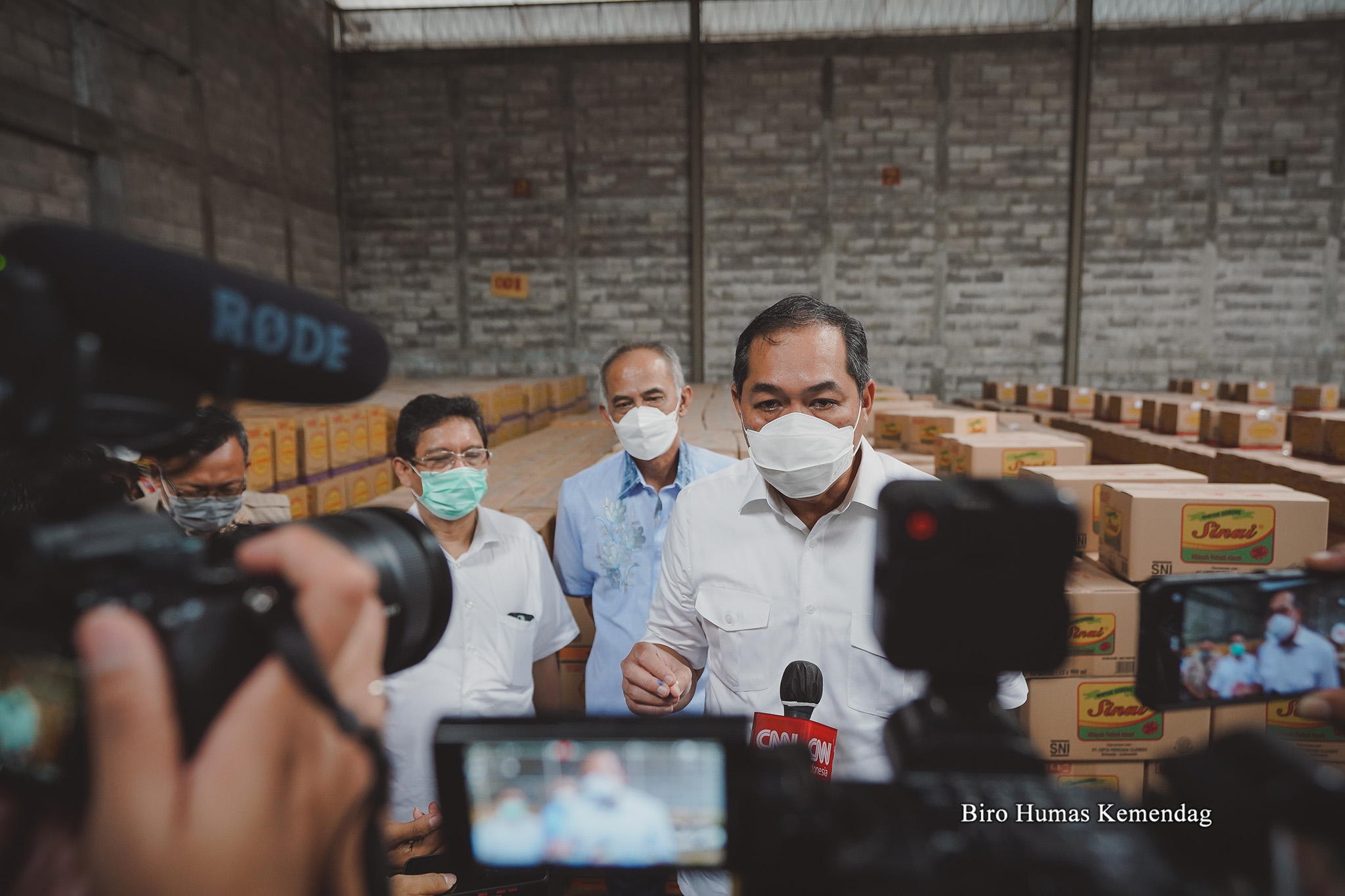 Sidak ke Pabrik Migor di Marunda, Mendag Lutfi: Stok Melimpah, Pabrik Bekerja Nonstop