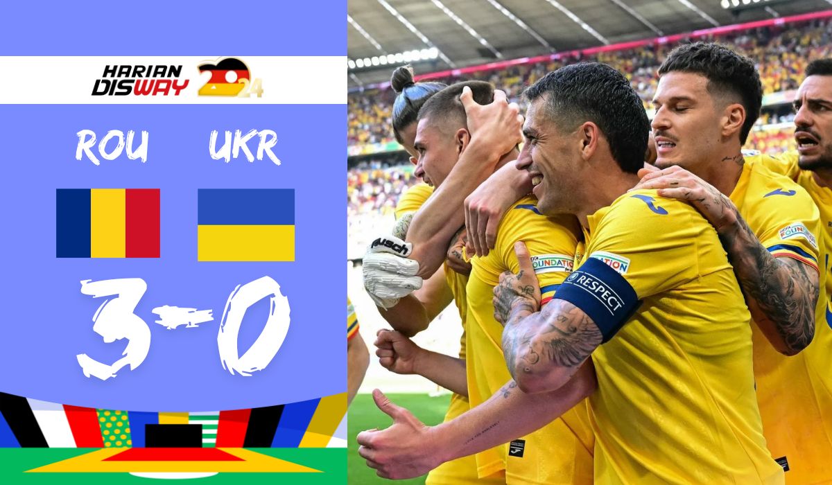 Rumania vs Ukraina 3-0: Tricolorii Sempurna, Mudryk Cs Tak Berdaya di Allianz Arena