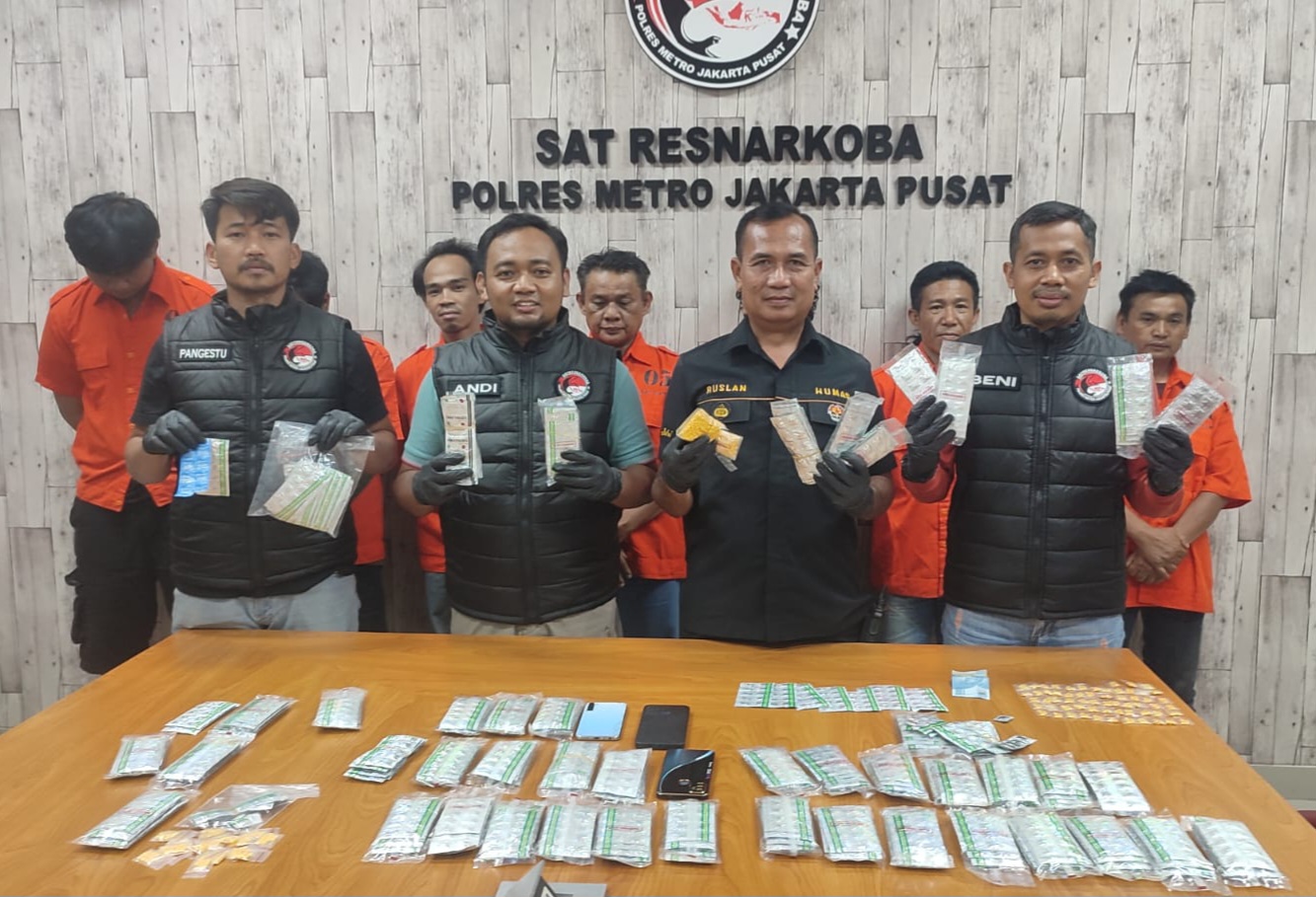 Pengedar Tramadol di Jalanan Tanah Abang Sasar Usia Produktif