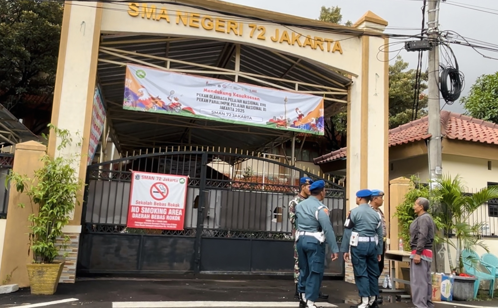 Kesaksian Warga tentang Detik-Detik Ledakan di SMAN 72 Jakarta, Terdengar Ledakan Dua Kali, Pelaku Sempat Kejang-Kejang
