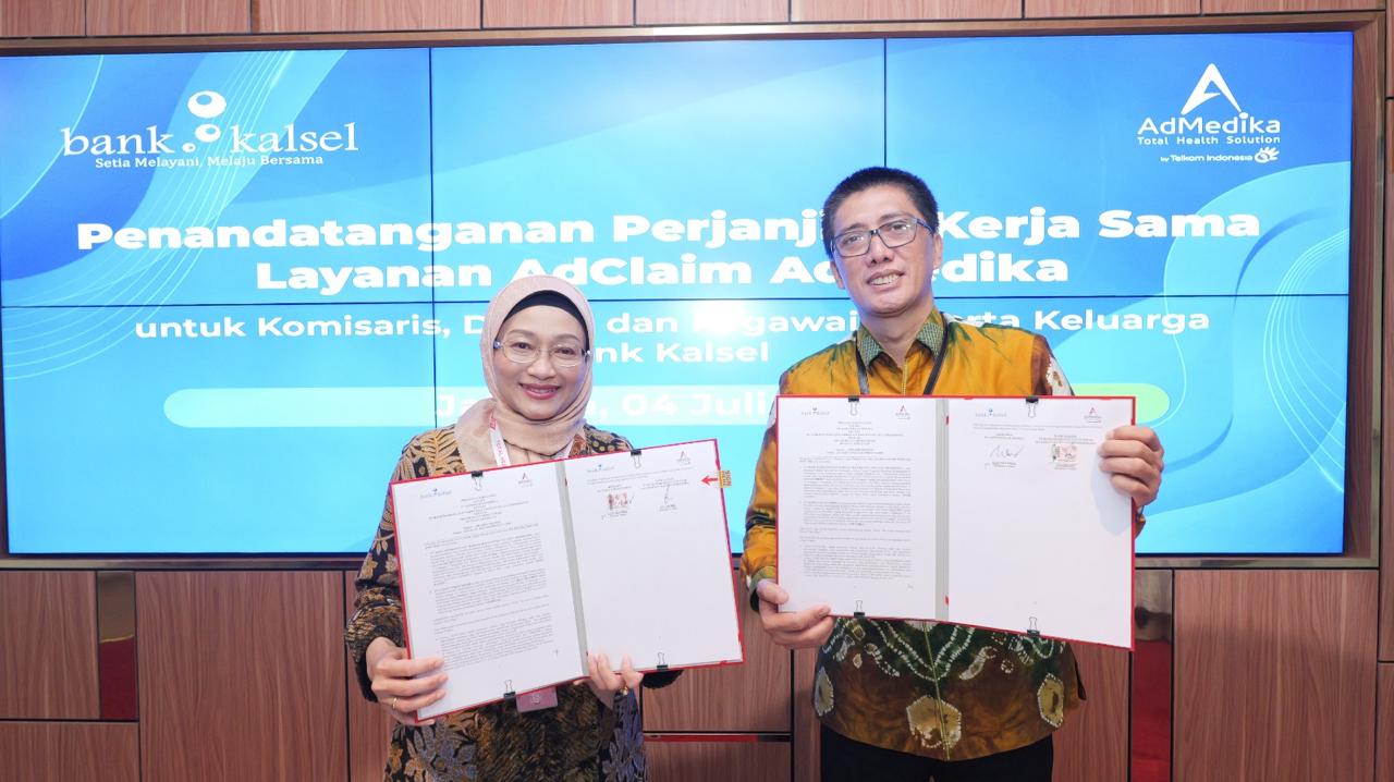 BPD Kalsel Gandeng Admedika Kelola Manfaat Kesehatan Karyawan