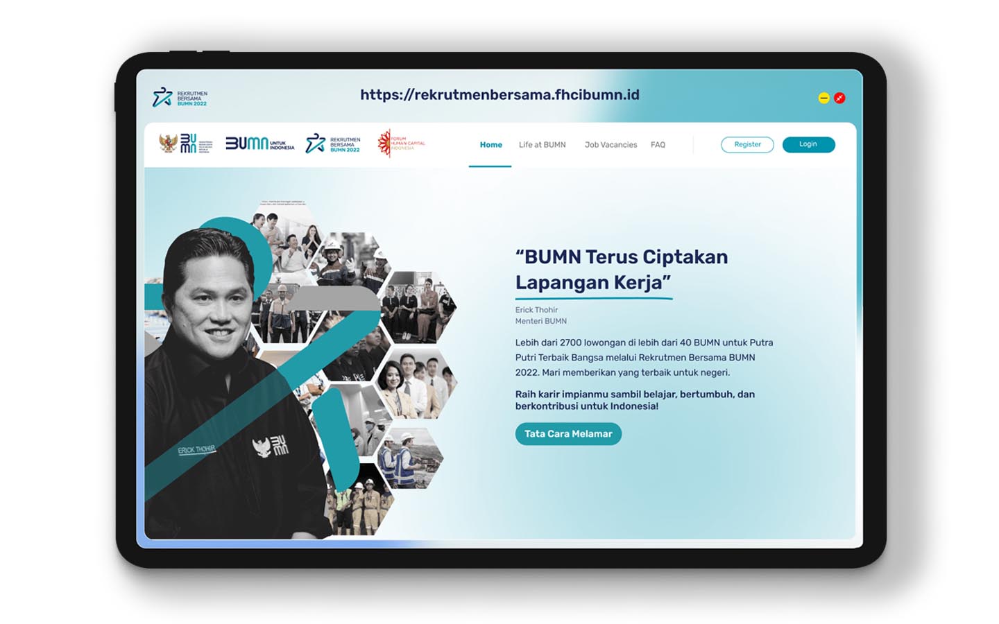 Link Rekrutmen Bersama BUMN 2022, Simak Syarat dan Tata Caranya
