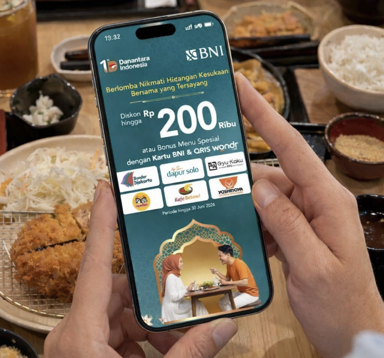 BNI Tawarkan Diskon Bukber hingga Rp200 Ribu di Sejumlah Restoran hingga Juni 2026